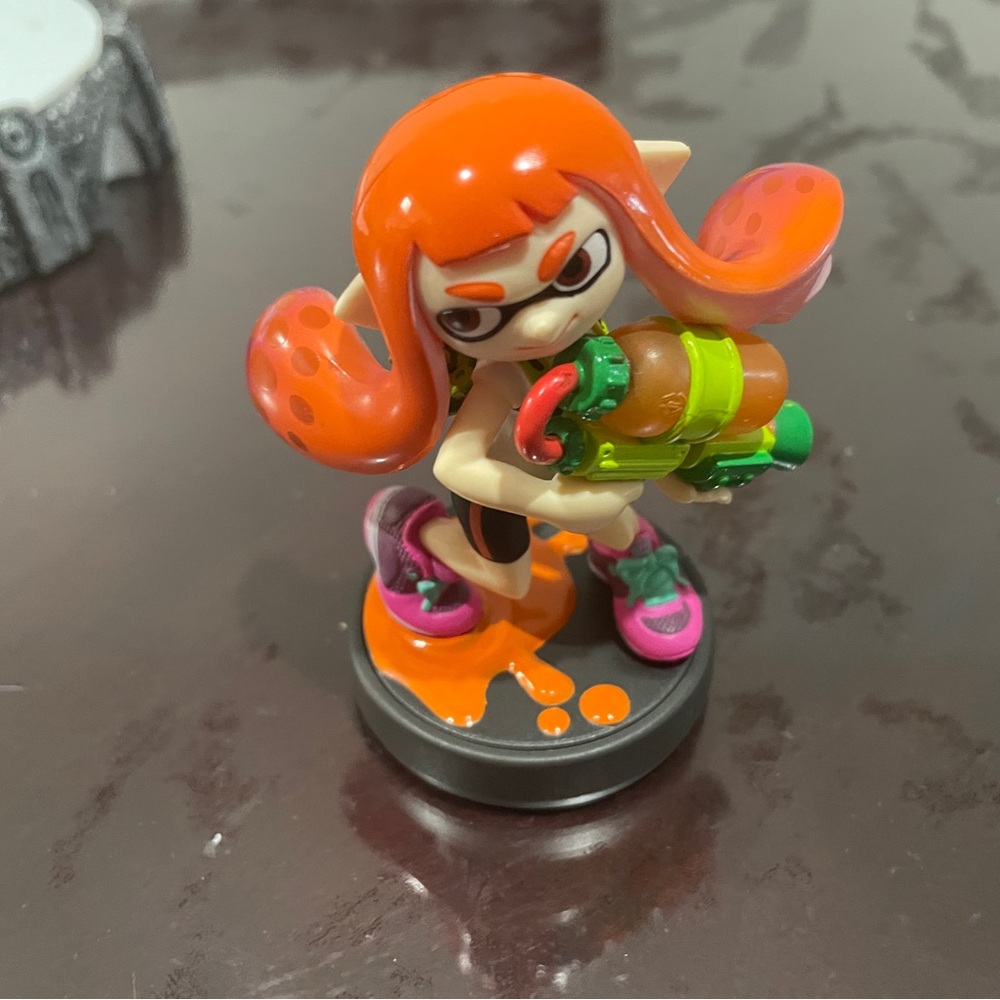 Nintendo Inkling Amiibo boy and girl